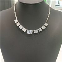 Collana Vidali Gioielli Donna in Argento Zircone COAR-48-34 - COAR-48-34